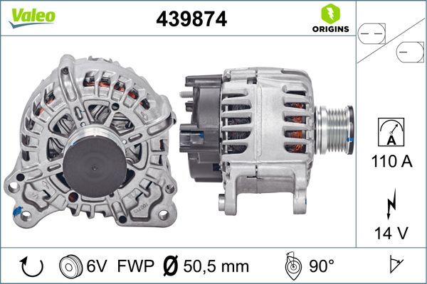 VALEO 439874 Alternator