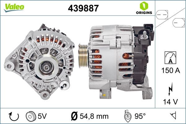 VALEO 439887 Alternator
