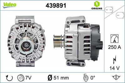 Alternator VALEO 439891