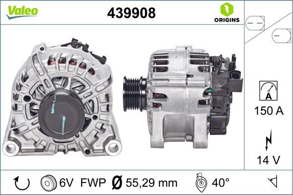 VALEO 439908 Alternator
