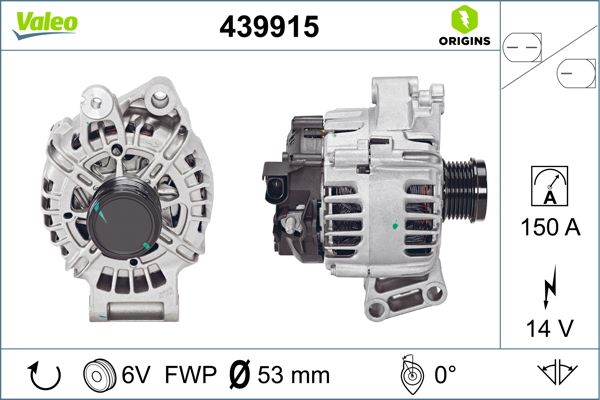 VALEO 439915 Alternator