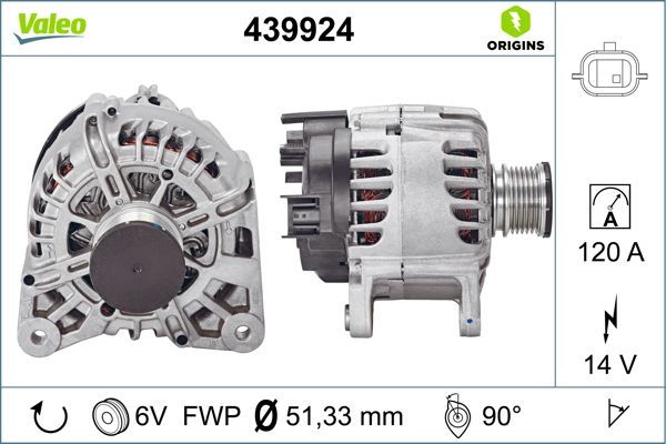 VALEO 439924 Alternator