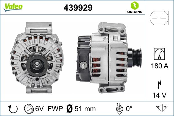 VALEO 439929 Alternator
