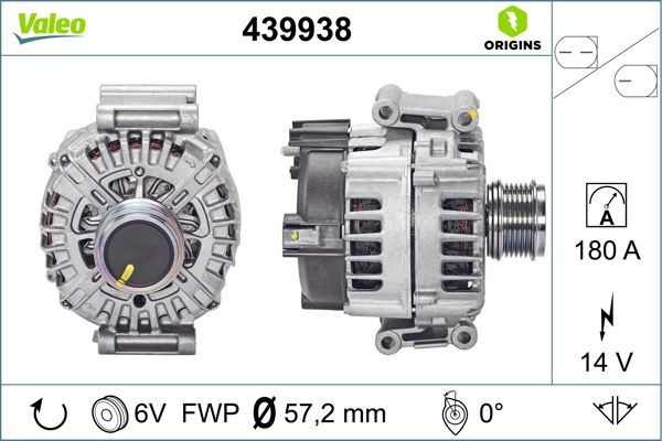 VALEO 439938 Alternator
