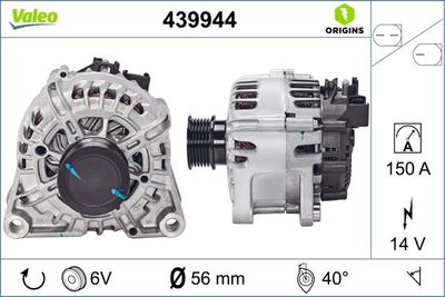 Alternator VALEO 439944