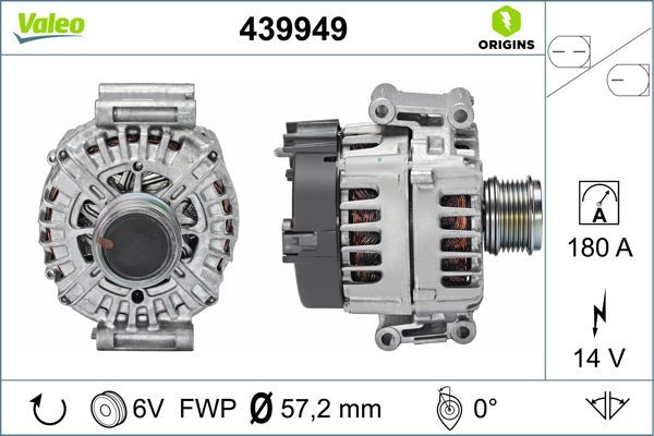 VALEO 439949 Alternator