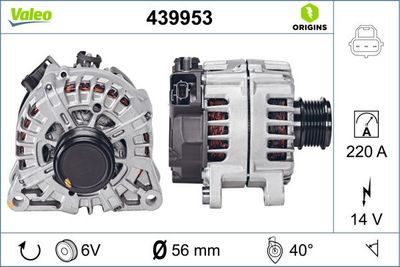 Alternator VALEO 439953