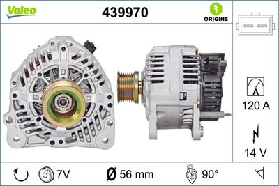 Alternator VALEO 439970
