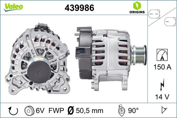 VALEO 439986 Alternator