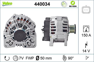 Alternator VALEO 440034