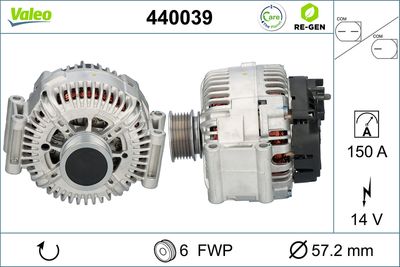 Alternator VALEO 440039