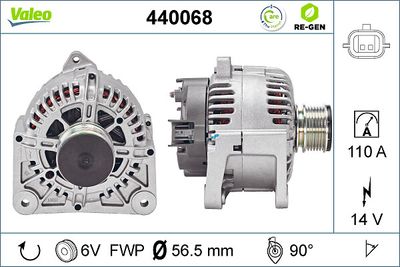 Alternator VALEO 440068