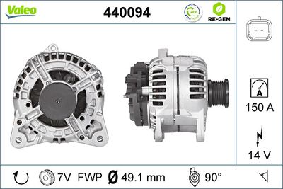 Alternator VALEO 440094