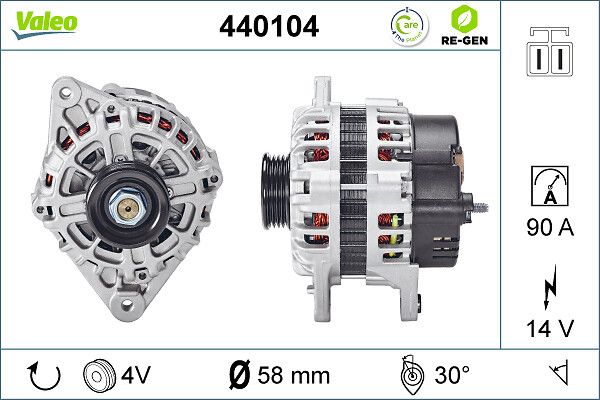 VALEO 440104 Alternator