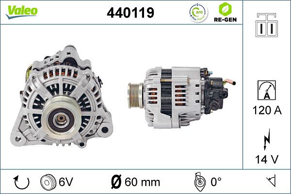 VALEO 440119 Alternator