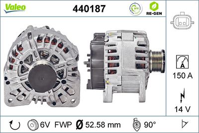 Alternator VALEO 440187
