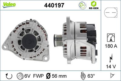 Alternator VALEO 440197
