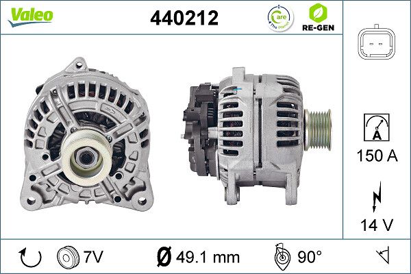 VALEO 440212 Alternator