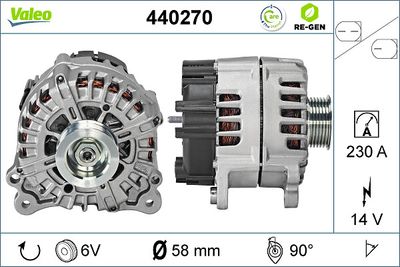 Alternator VALEO 440270