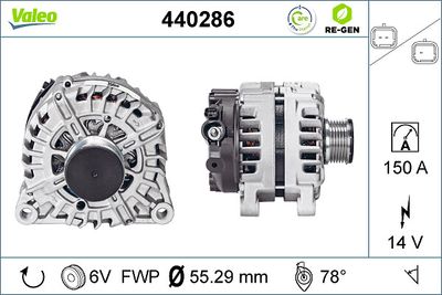 Alternator VALEO 440286