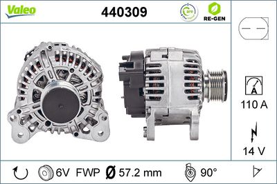 Alternator VALEO 440309