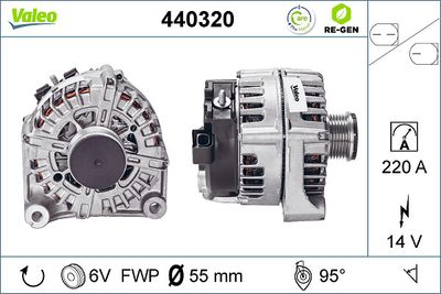 Alternator VALEO 440320
