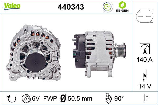 VALEO 440343 Alternator