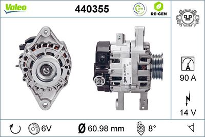 Alternator VALEO 440355