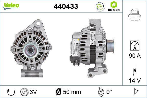 VALEO 440433 Alternator