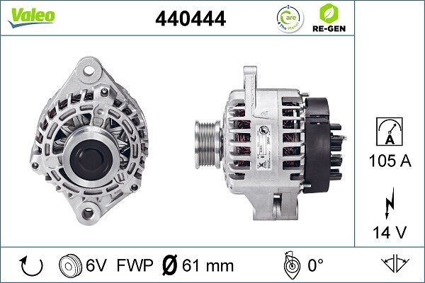 VALEO 440444 Alternator