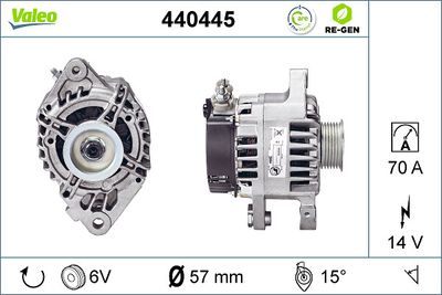Alternator VALEO 440445
