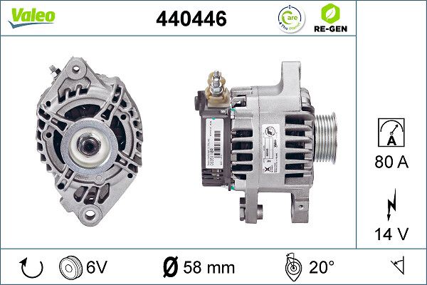 VALEO 440446 Alternator