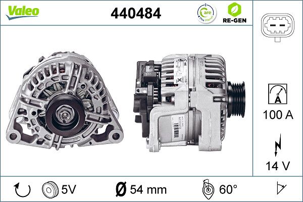 VALEO 440484 Alternator