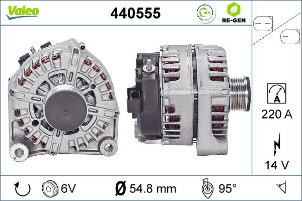 VALEO 440555 Alternator