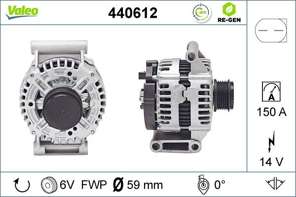 VALEO 440612 Alternator