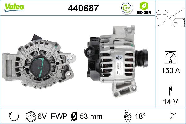 VALEO 440687 Alternator