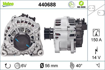 Alternator VALEO 440688