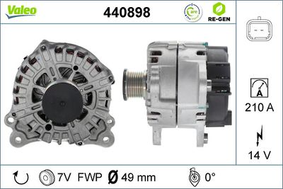 Alternator VALEO 440898