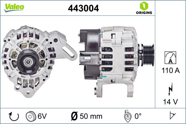 VALEO 443004 Alternator