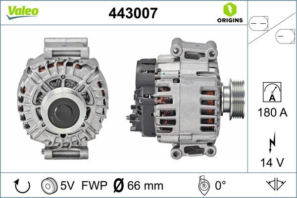 VALEO 443007 Alternator
