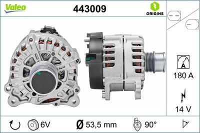 Alternator VALEO 443009