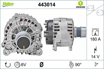 Alternator VALEO 443014