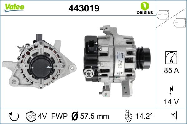 VALEO 443019 Alternator