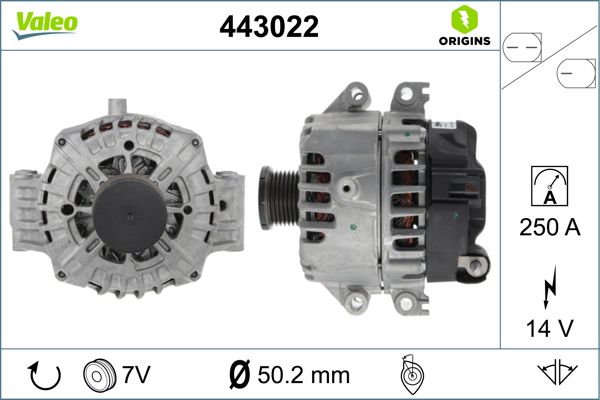 VALEO 443022 Alternator