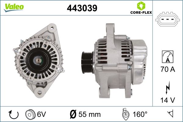 VALEO 443039 Alternator