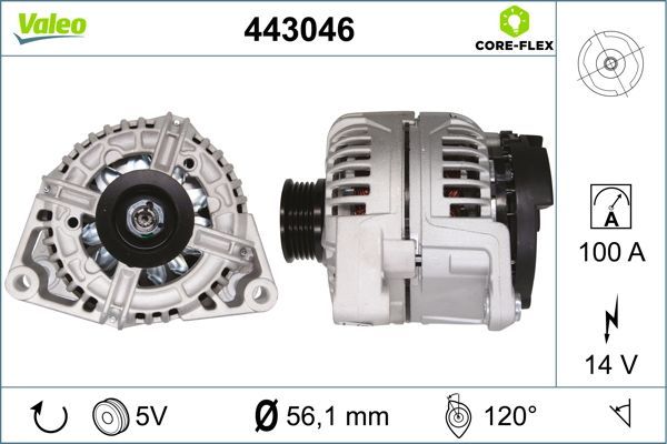 VALEO 443046 Alternator