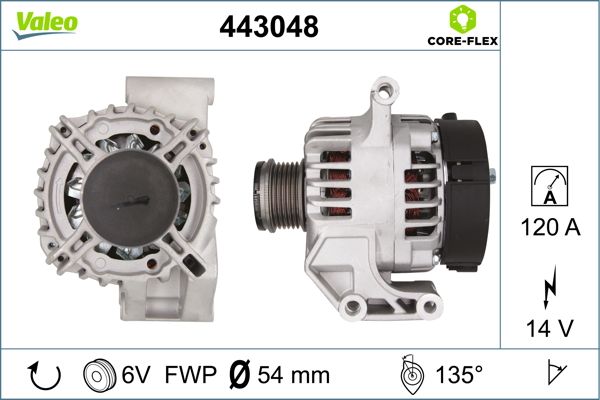 VALEO 443048 Alternator