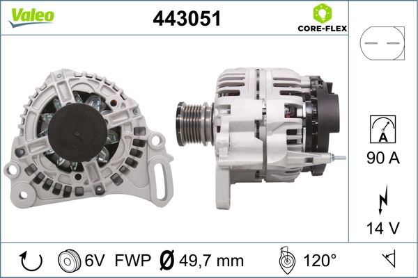 VALEO 443051 Alternator