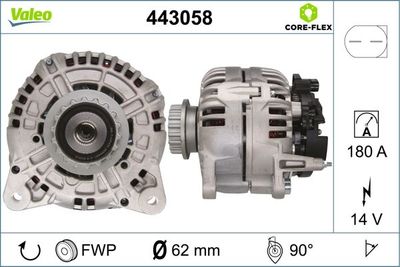 Alternator VALEO 443058
