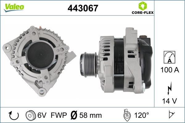 VALEO 443067 Alternator